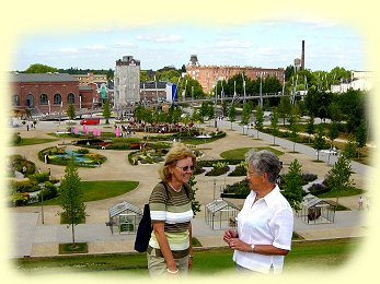 LGS Gronau - Blick von der Landschaftspyramide LGS Gronau - Blick von der Landschaftspyramide