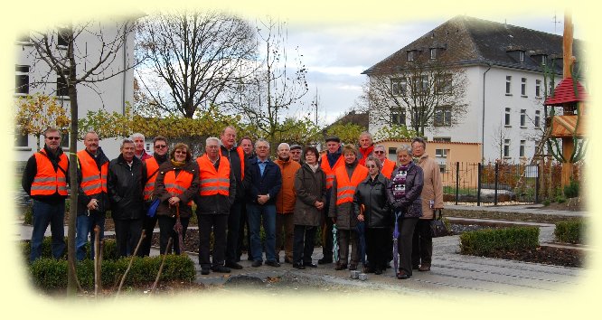 Baustellenbesichtigung fr die Betreuer des BZV Hamm Unna