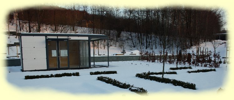 Freizeitgarten im Winterschlaf