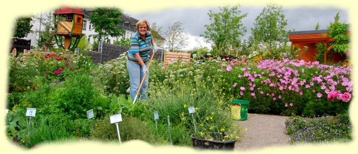 Arbeitseinsatz im Freizeitgarten vom 26. - 29. Aug. 2010