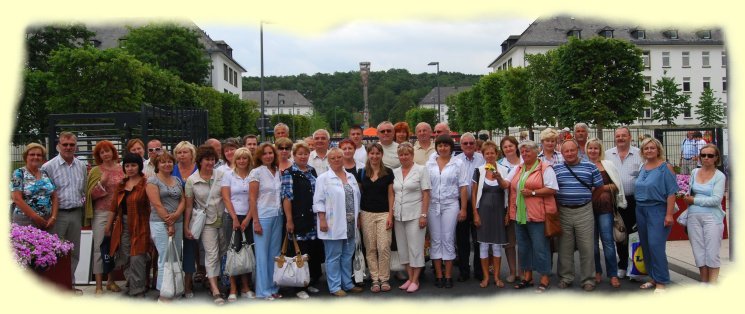 belarussische Gaeste in Hemer - Gruppenfoto belarussische Gaeste in Hemer - Gruppenfoto