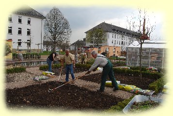 erste Arbeiten nach dem Winter