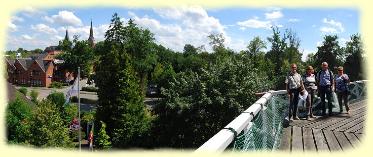 Blick von Meyers Mhle auf Papenburg