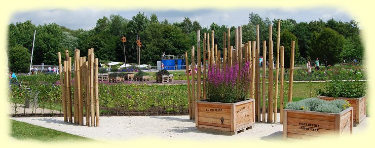 Garten der Partnerstadt Rochefort in Frankreich Garten der Partnerstadt Rochefort in Frankreich