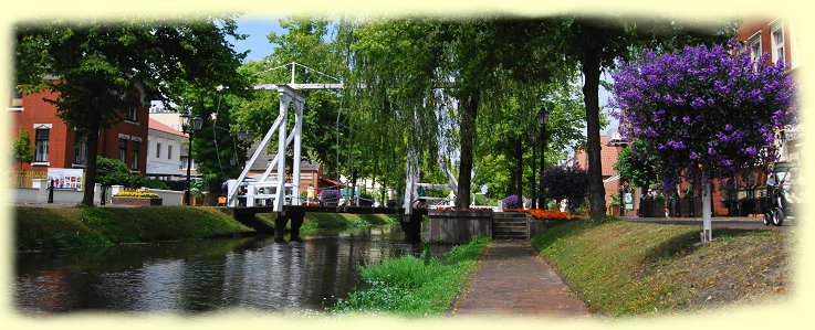 Klapp- und Drehbrcke in Papenburg