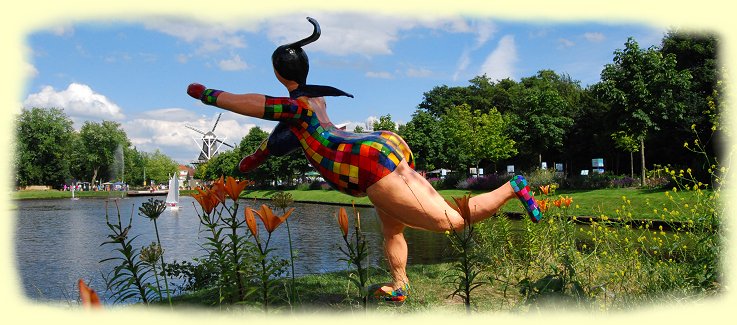 lebensgroßn Figuren auf der LGS in Papenburg lebensgroßn Figuren auf der LGS in Papenburg