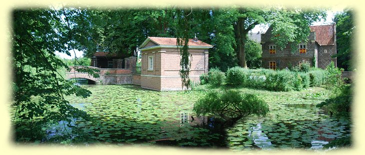 Drensteinfurt - Schloss Steinfurt mit Gr�ftenbr�cke