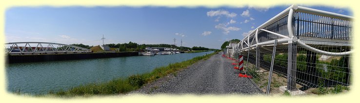 Brückenschlag über Kanal und Lippe Brückenschlag über Kanal und Lippe