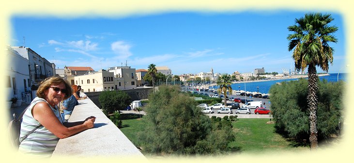 Bari - Blick auf die Altstadt