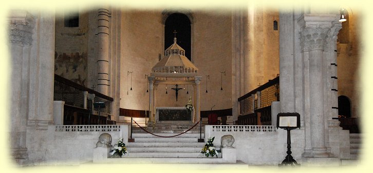 Bari - Kathedrale San Sabino - Innenraum