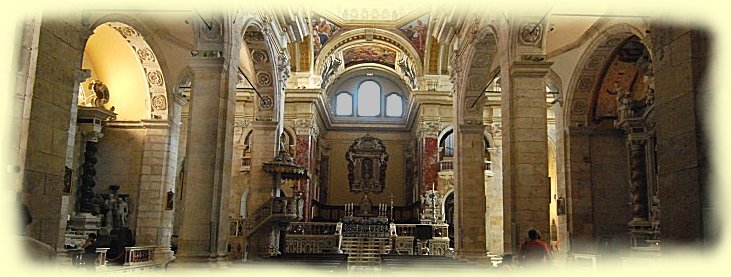Cagliari -- Kathedrale Santa Maria innen