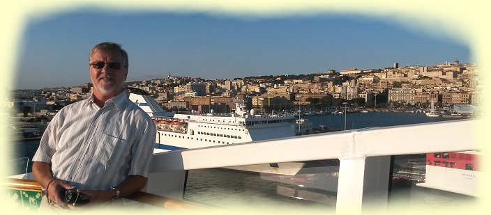 Cagliari - AIDAbella - Blick auf Cagliari