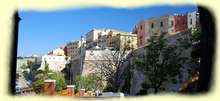 Cagliari - Stadtmauer