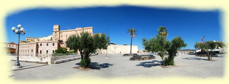 Cagliari - Terrasse der Bastion San Remy