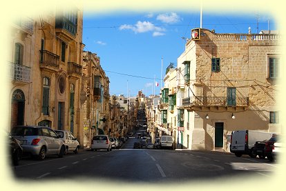 Malta - Senglea - Hauptstraße - Triq il-Vitorija - Victory Street
