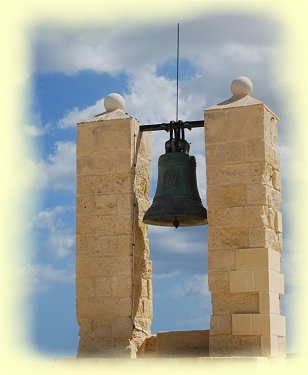 Malta - Vittoriosa - Fort St. Angelo - Alarmglocke