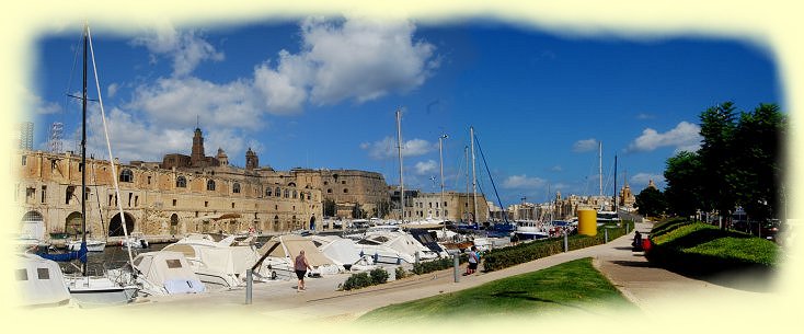 Malta - Vittoriosa - Jachthafen