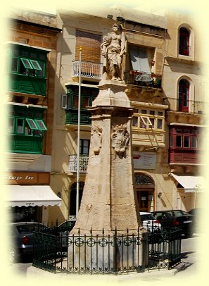 Malta - Vittoriosa - Siegesmonument Victory Monument