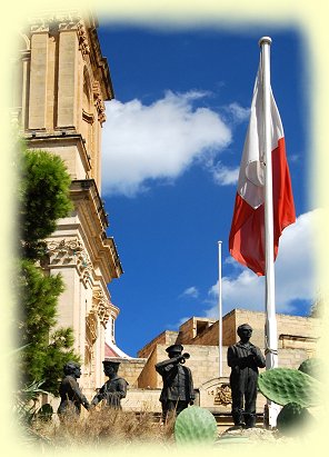Malta - Vittoriosa -  Freiheitsdenkmal