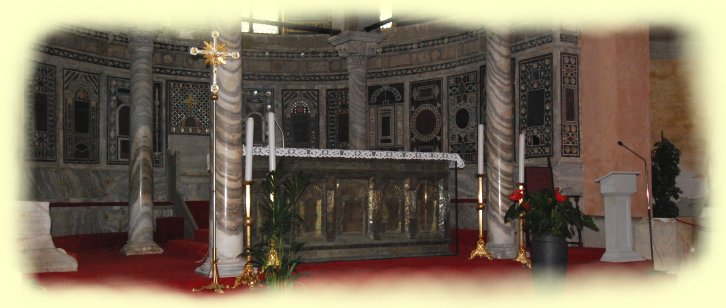 Porec -  Euphrasius-Basilika - Altar