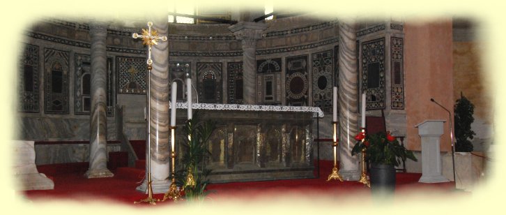 Porec - Euphrasius-Basilika - Altar Porec - Euphrasius-Basilika - Altar