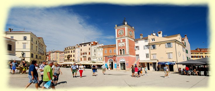 Rovinj - Torre dell'Orologio Rovinj - Torre dell'Orologio