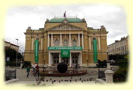 Rijeka -  Kroatisches Nationaltheater