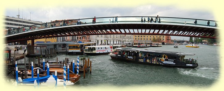 Venedig - Ponte della Costituzione am Piazzale Roma
