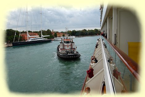 Venedig - Ausfahrt -