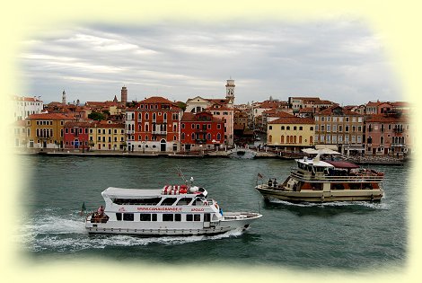 Venedig --  Wassertaxi