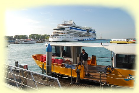 Venedig -  Wassertaxi