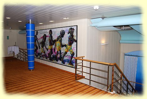 AIDAcara - Treppenhaus AIDAcara - Treppenhaus