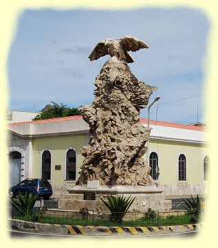 Mindelo - Fliegerdenkmal Àguia do Mindelo