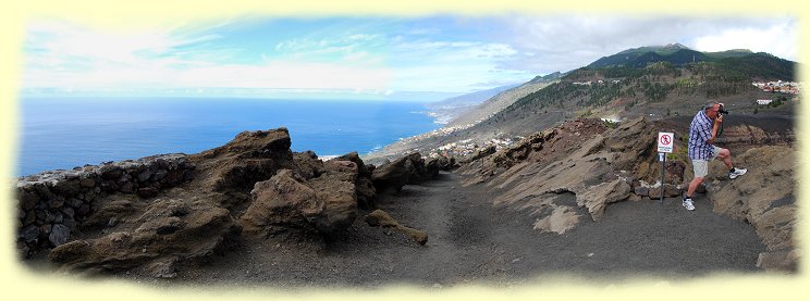 La Palma - Kraterrand des San Antonio