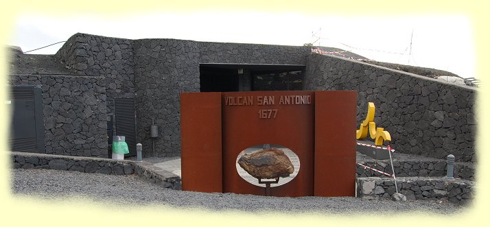 La Palma - Vulkan San Antonio - Besucherzentrum