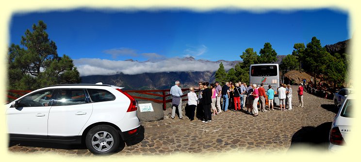 Parkplatz La Cumbrecita - Ausblick über den Nationalpark