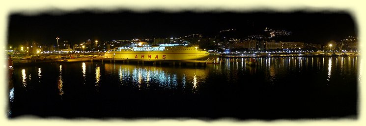 Santa Cruz de Tenerife - Auslaufen der AIDAcara