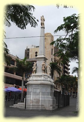 Santa Cruz de Tenerife - Denkmal El Triunfo de La Candelaria