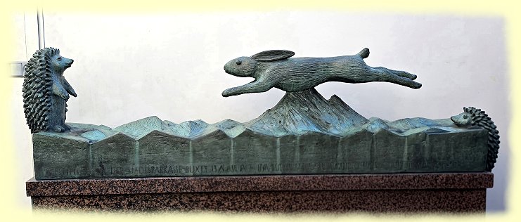 Buxtehude - Hase und Igel-Brunnen Buxtehude - Hase und Igel-Brunnen