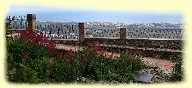 Mijas - Jardines de la Muralla Mijas - Grten und Mirador de La Muralla