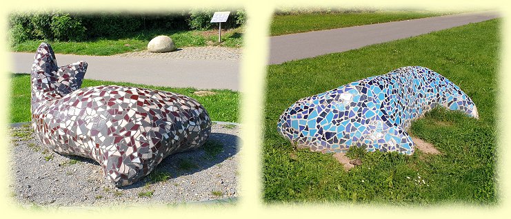 Schieder - Fisch Günther und kleiner Wal Schieder - Fisch Günther und kleiner Wal