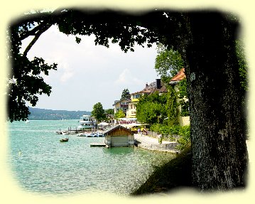 Tegernsee am Südostufer des gleichnamigen Sees Tegernsee am Südostufer des gleichnamigen Sees