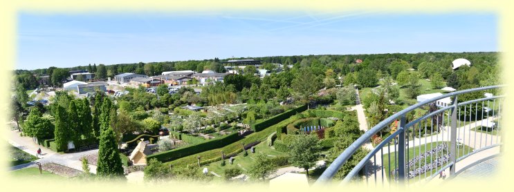 Park der Grten - Blick vom Turm