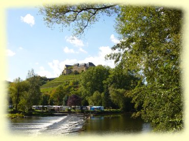 Bad Mnster am Stein - Blick zur Ebernburg