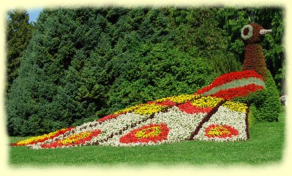 Insel Mainau - Blumenfigur