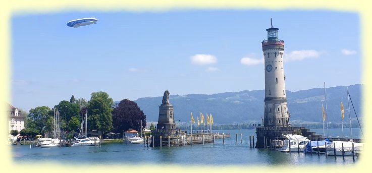 Lindau 2023 - Hafeneinfahrt