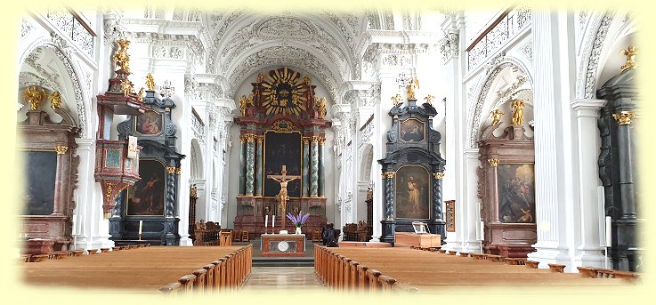 Friedrichshafen 2023 - Schlosskirche innen