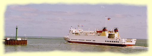 Autofhre nach Borkum - 1992