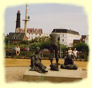 Borkum - die drei Badenenden