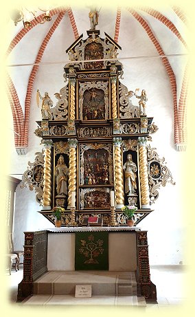 Ldingworth - Kirche St. Jacobi - Barockaltar